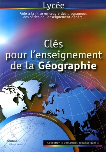 Livrenpoche : Clés pour l'enseignement de la géographie - Gérard Hugonie - Livre