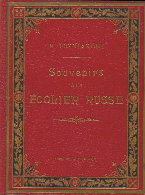 Livrenpoche : Souvenirs d'un écolier russe - Nina Polnikoff - Livre