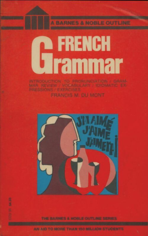 Livrenpoche : French grammar - Francis M. Du Mont - Livre