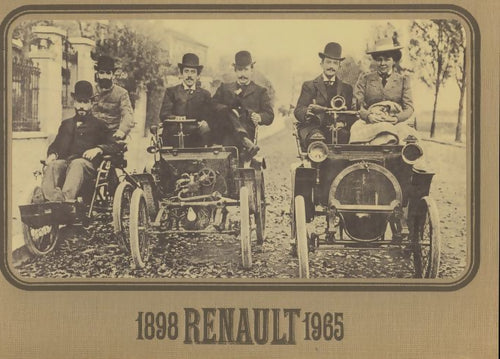 Renault 1898 - 1965 - Collectif -  Tisné GF - Livre