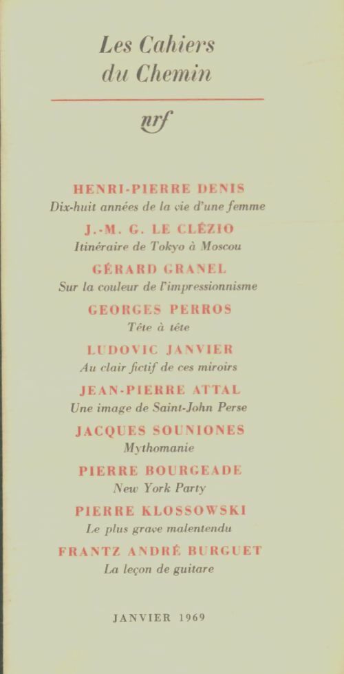Livrenpoche : Les cahiers du chemin n°5 - Collectif - Livre