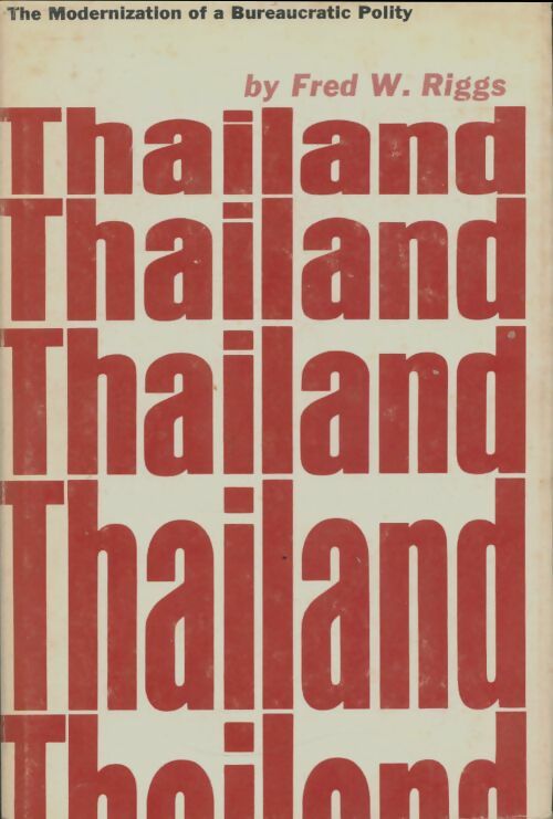 Livrenpoche : Thailand - Fred W Riggs - Livre