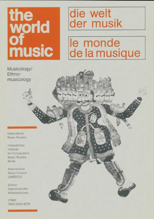 Livrenpoche : Le monde de la musique n°1/1987 - Collectif - Livre