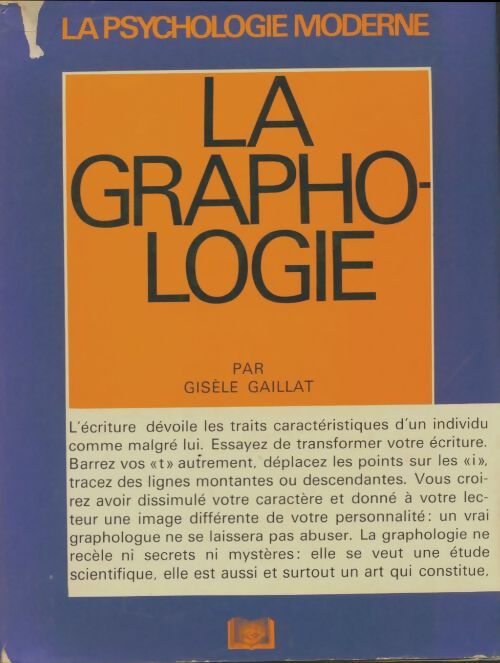 Livrenpoche : La graphologie - Gisèle Gaillat - Livre