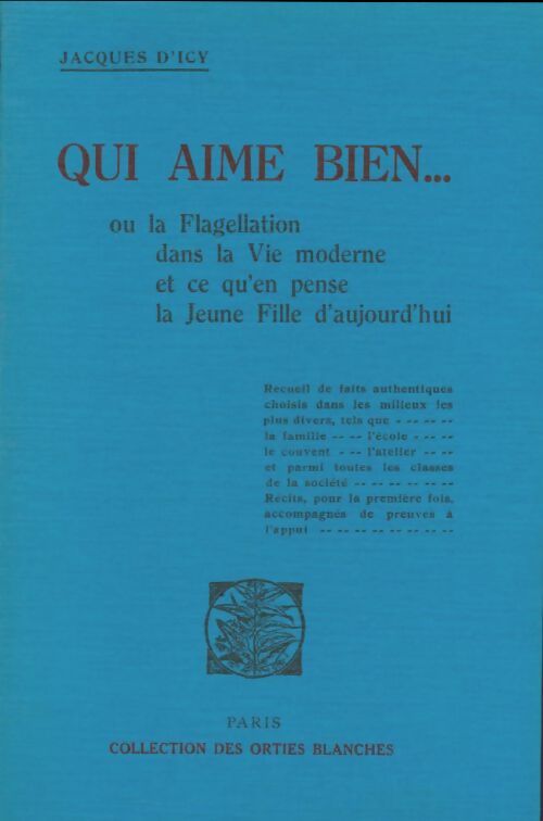 Livrenpoche : Qui aime bien - Jacques D'Icy - Livre