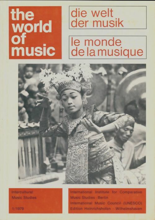 Livrenpoche : Le monde de la musique n°1/1979 - Collectif - Livre