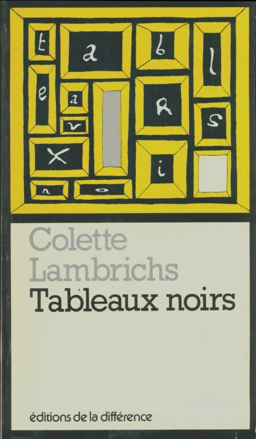 Livrenpoche : Tableaux noirs - Colette Lambrichs - Livre