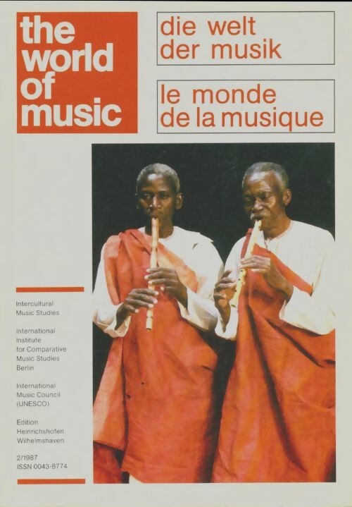 Livrenpoche : Le monde de la musique n°2/1987 - Collectif - Livre