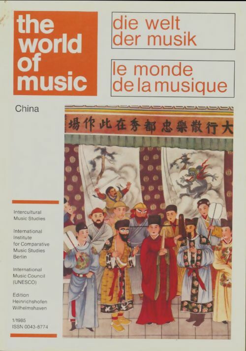 Le monde de la musique n°1/1985 - Collectif -  Le monde de la musique - Livre
