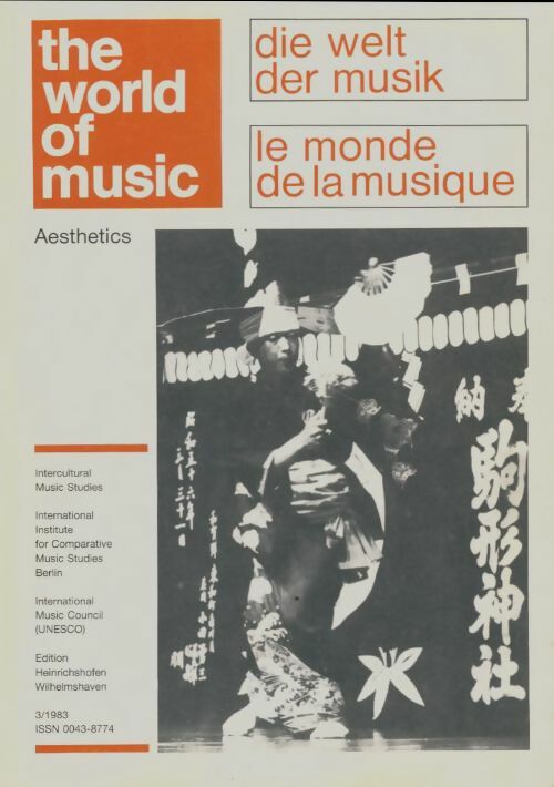 Livrenpoche : Le monde de la musique n°3/1983 - Collectif - Livre