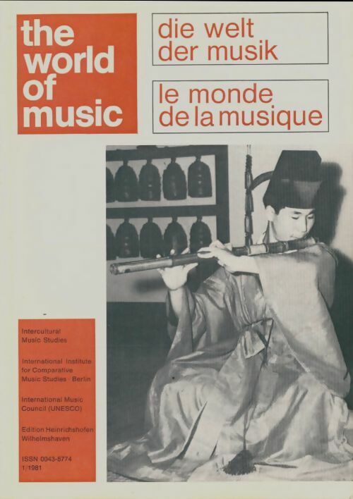 Livrenpoche : Le monde de la musique n°1/1981 - Collectif - Livre