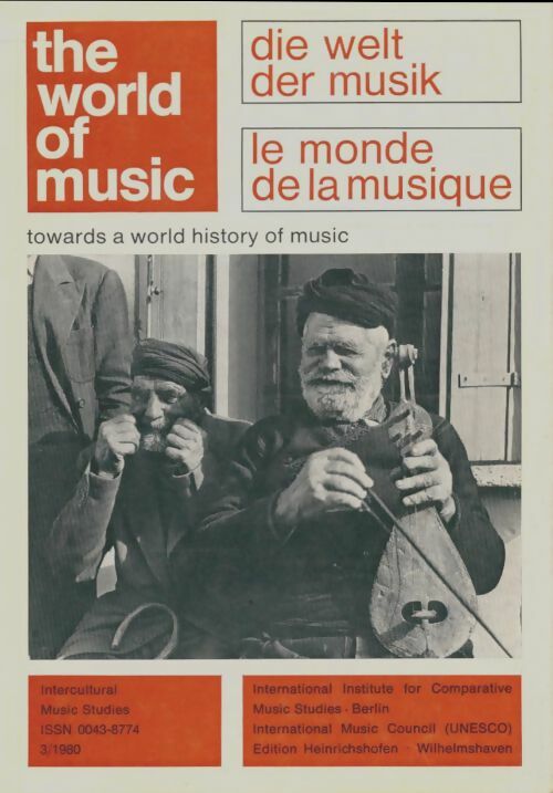 Livrenpoche : Le monde de la musique n°3/1980 - Collectif - Livre
