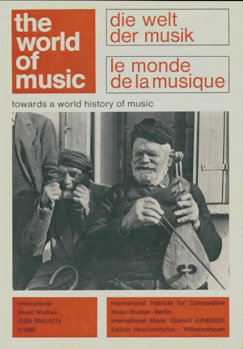 Le monde de la musique n°3/1980 - Collectif -  Le monde de la musique - Livre