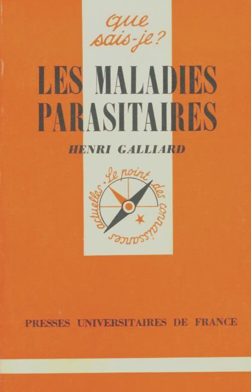 Livrenpoche : Les maladies parasitaires - Henri Galliard - Livre