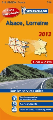 Livrenpoche : CARTE ROUTIERE 516 Alsace Lorraine 2013 - Collectif - Livre