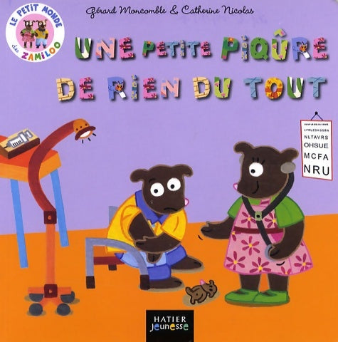 Livrenpoche : Une petite piqûre de rien du tout - Gérard Moncomble - Livre