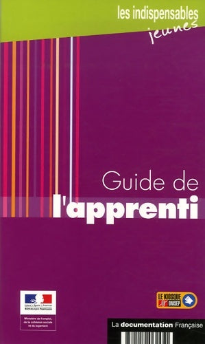 Livrenpoche : Guide de l'apprenti - Ministère De L'emploi - Livre