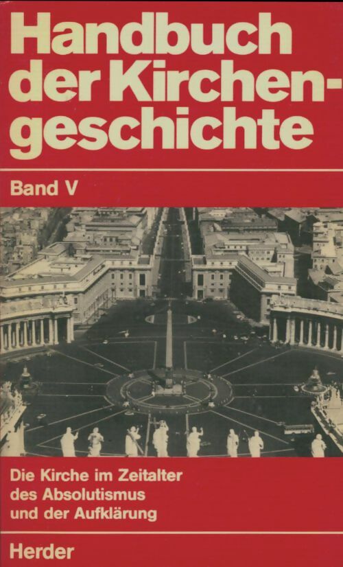 Livrenpoche : Handbuch der kirchengeschichte Band V - Collectif - Livre