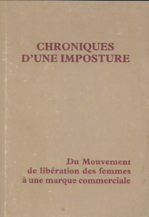 Livrenpoche : Chroniques d'une imposture - Collectif - Livre