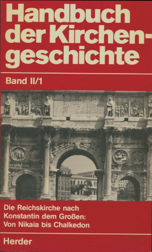 Livrenpoche : Handbuch der kirchengeschichte Band II/1 - Collectif - Livre