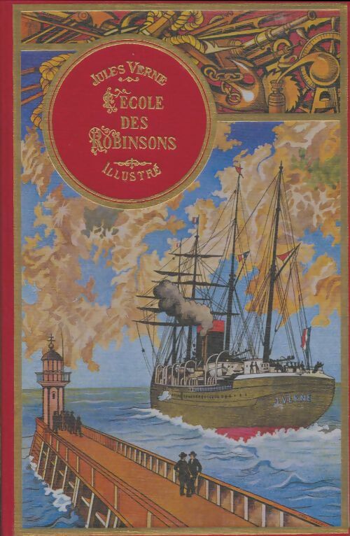 Livrenpoche : L'école des robinsons - Jules Verne - Livre