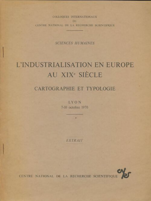 Livrenpoche : L'industrialisation en Europe au XIXe siècle (extrait) - Collectif - Livre