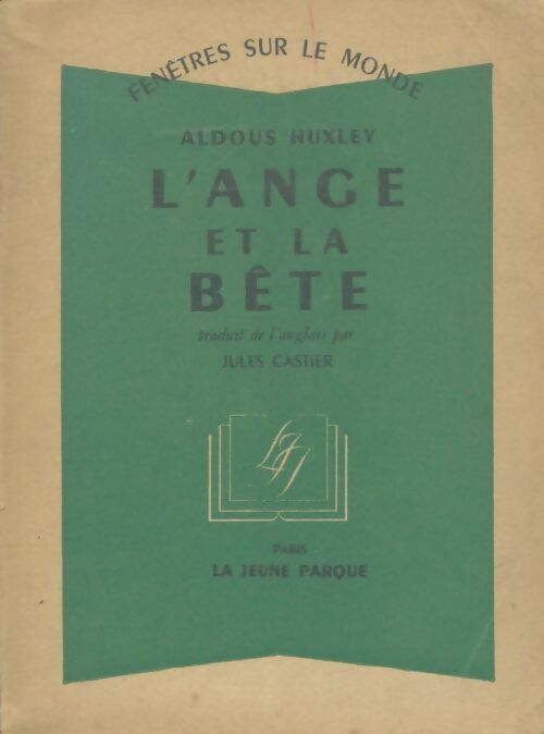 Livrenpoche : L'ange et la bête - Aldous Huxley - Livre