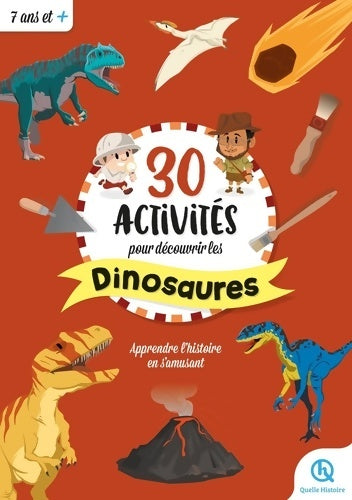 Livrenpoche : 30 activités pour découvrir les dinosaures - Patricia Crété - Livre