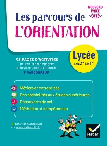 Livrenpoche : Les parcours de l'Orientation - Lycée - cahier de l'élève - Nadine Mouchet - Livre