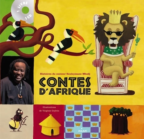 Livrenpoche : Contes d'Afrique + CD - Souleymane Mbodj - Livre