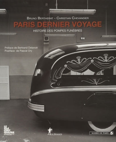 Livrenpoche : Paris dernier voyage - Bruno Bertherat - Livre