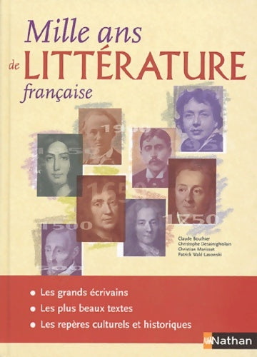 Livrenpoche : 1000 ans de Littérature française - Collectif - Livre