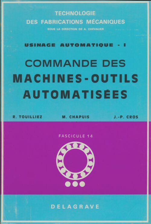 Livrenpoche : Commande des machines-outils automatisées - Collectif - Livre