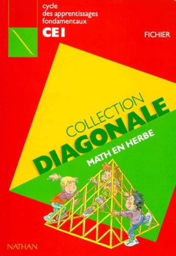 Livrenpoche : Math en herbe : Cycle des apprentissages fondamentaux CE 1 fichier - Annick Flouzat - Livre