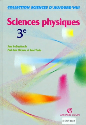 Livrenpoche : Sciences physiques : 3e - Collectif - Livre