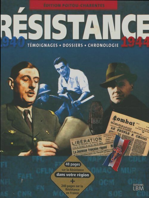 Livrenpoche : Résistance 1940-1944 - Collectif - Livre