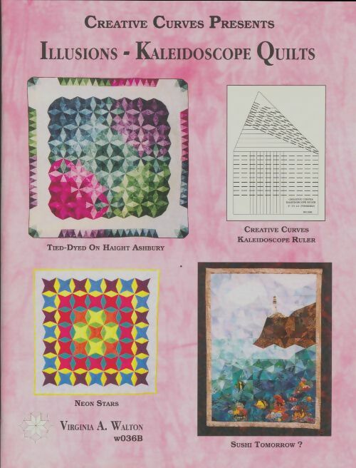 Livrenpoche : Illusions kaleidoscop quilt - Virginia A Walton - Livre