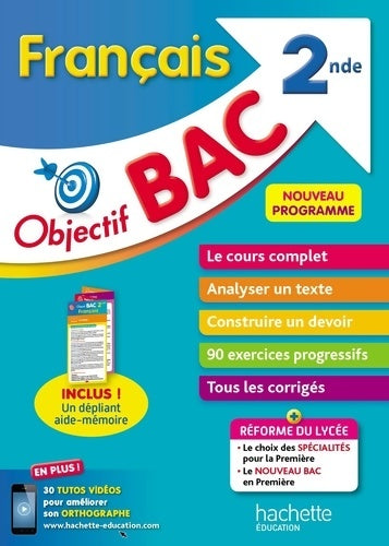Livrenpoche : Objectif Bac - Français Seconde - Isabelle De Lisle - Livre