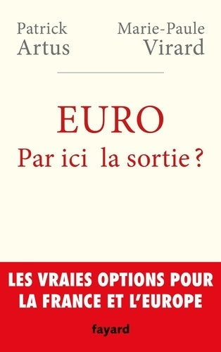 Livrenpoche : Euro. Par ici la sortie ? - Patrick Artus - Livre