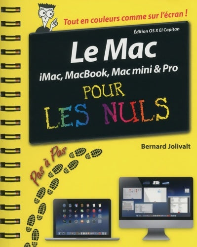 Livrenpoche : Le Mac pas à pas pour les Nuls édition OS X El Capitan - Bernard Jolivalt - Livre