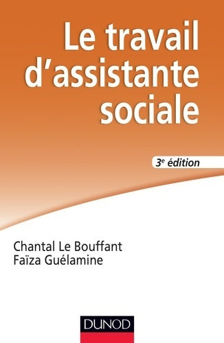 Livrenpoche : Le travail d'assistante sociale - Chantal Le Bouffant - Livre