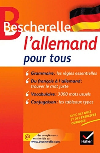 Livrenpoche : Bescherelle l'allemand pour tous - René Métrich - Livre
