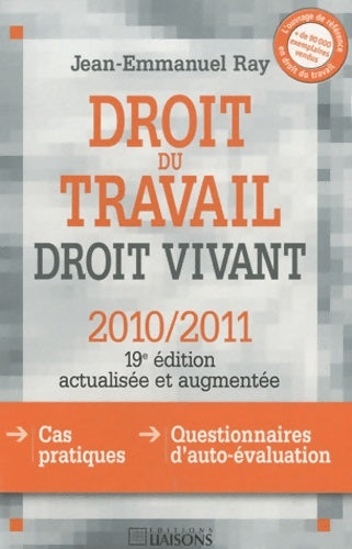 Livrenpoche : Droit du travail droit vivant - Jean-Emmanuel Ray - Livre
