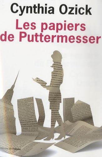 Livrenpoche : Les Papiers de Puttermesser - Cynthia Ozick - Livre