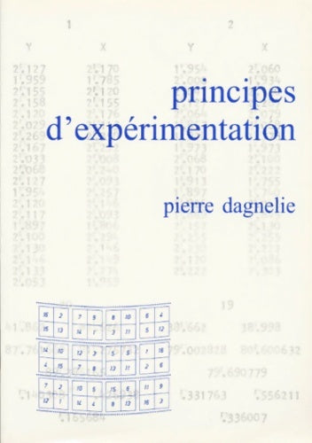 Livrenpoche : Principes D'Experimentation - Pierre Dagnelie - Livre