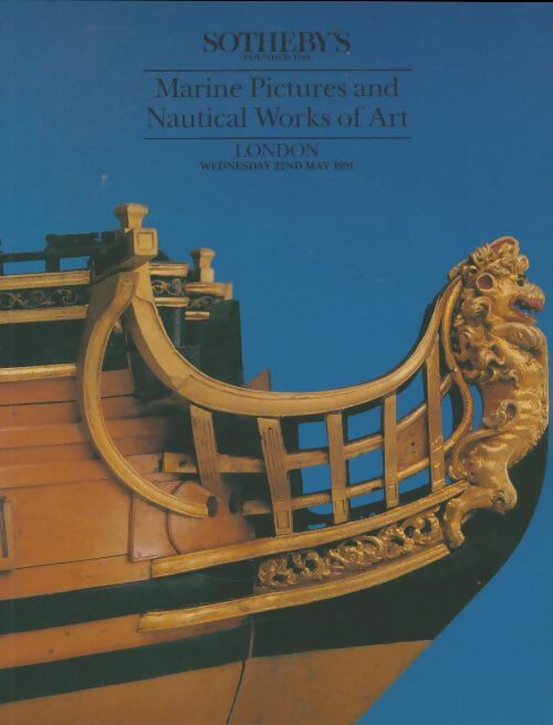 Livrenpoche : Marine pictures and nautical works of art 1991 - Collectif - Livre