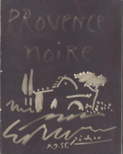 Provence noire - André Verdet -  Cercle d'art GF - Livre