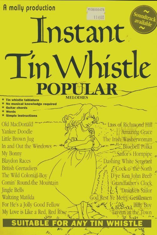 Instant tin whistle popular - Dave Mallinson -  A mally production - Livre