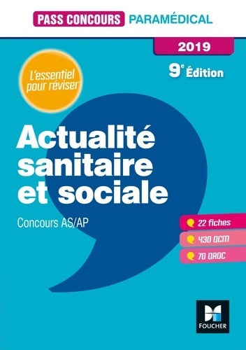 Livrenpoche : Actualité sanitaire et sociale AS-AP - Anne-laure Moignau - Livre