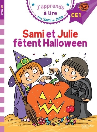 Livrenpoche : Sami et Julie CE1 Sami et Julie fêtent Halloween - Emmanuelle Massonaud - Livre